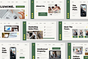 Lumine - Marketing Plan Google Slide, a Presentation Template by GraphauseProject (Thumbnail 3 of 6)