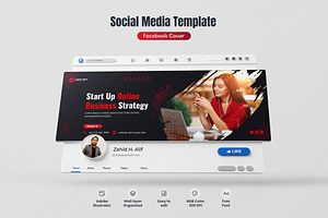Social Media Facebook Cover Banner, a Social Media Template by zahidhossainalif