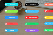 Lower Thirds | Premiere Pro MOGRT, a Templates & Theme by FlashFXbox (Thumbnail 1 of 2)