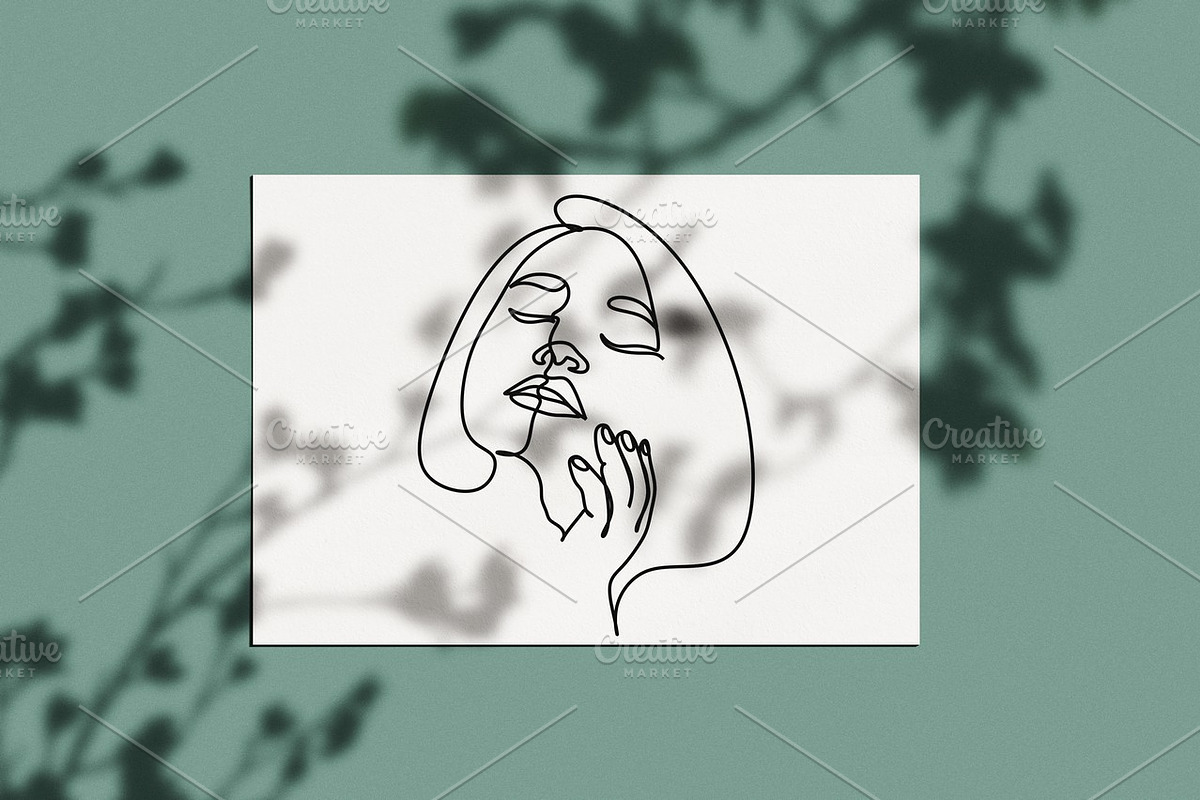 Woman Minimal Line Art Collection, an Illustration by velychko.ua (Photo 6 of 18)