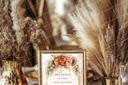 Boho 8x10 table sign number mockup, an Advertising Mockup by Blush Roses Print (Thumbnail 5 of 8)