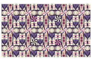 Geometric Abstract Repeat, a Pattern Graphic by Creative Backgrounds