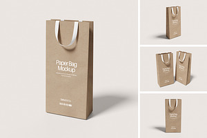 Paper Bag Mockup, an Advertising Mockup by swsi-studio