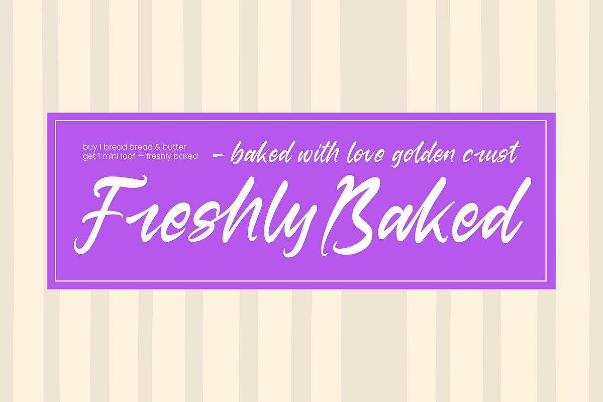 Butter Rolling Natural Handwritten, a Script Font by Letterena Studios Script (Photo 6 of 10)