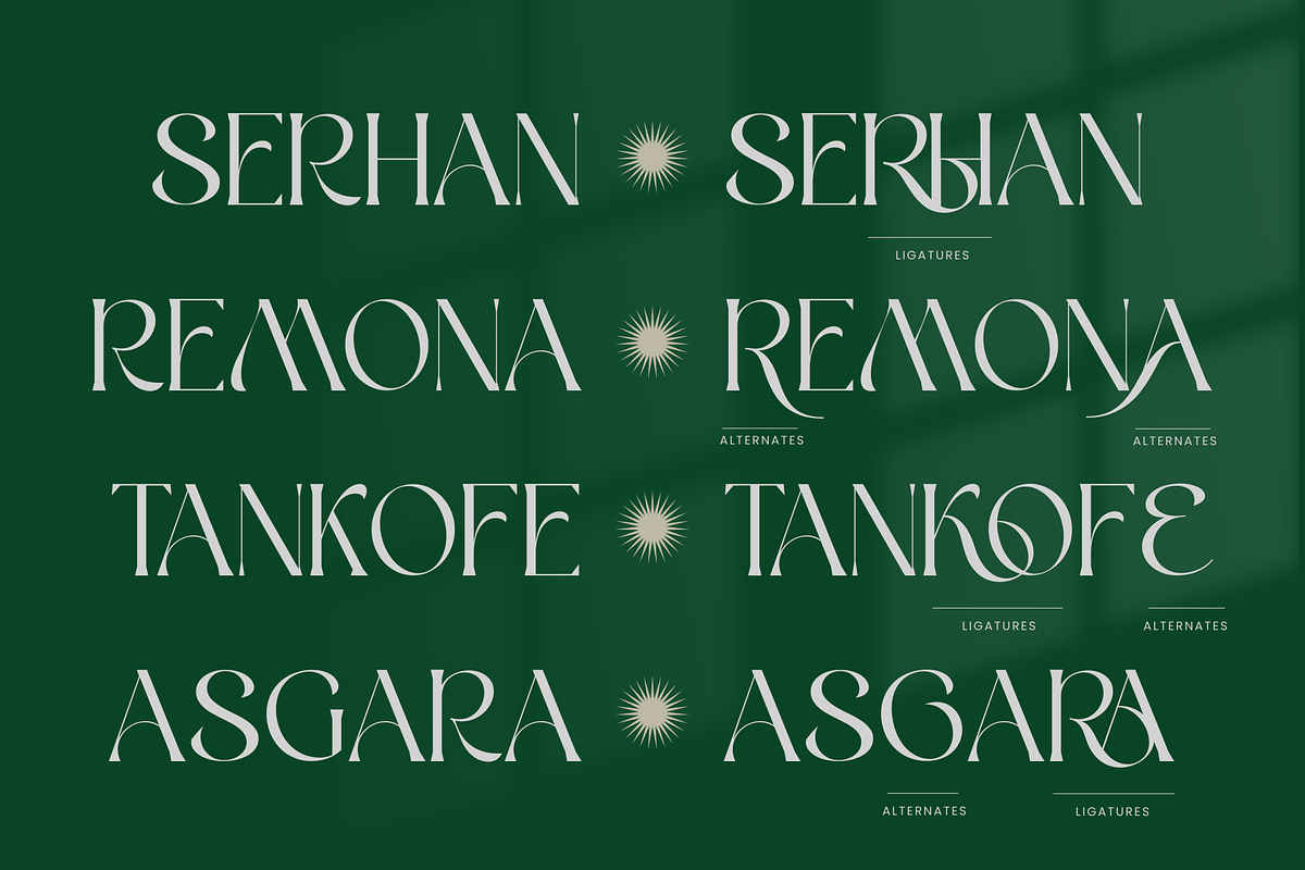Glorase - Serif Font, a Serif Font by Creavibes Design (Photo 11 of 16)