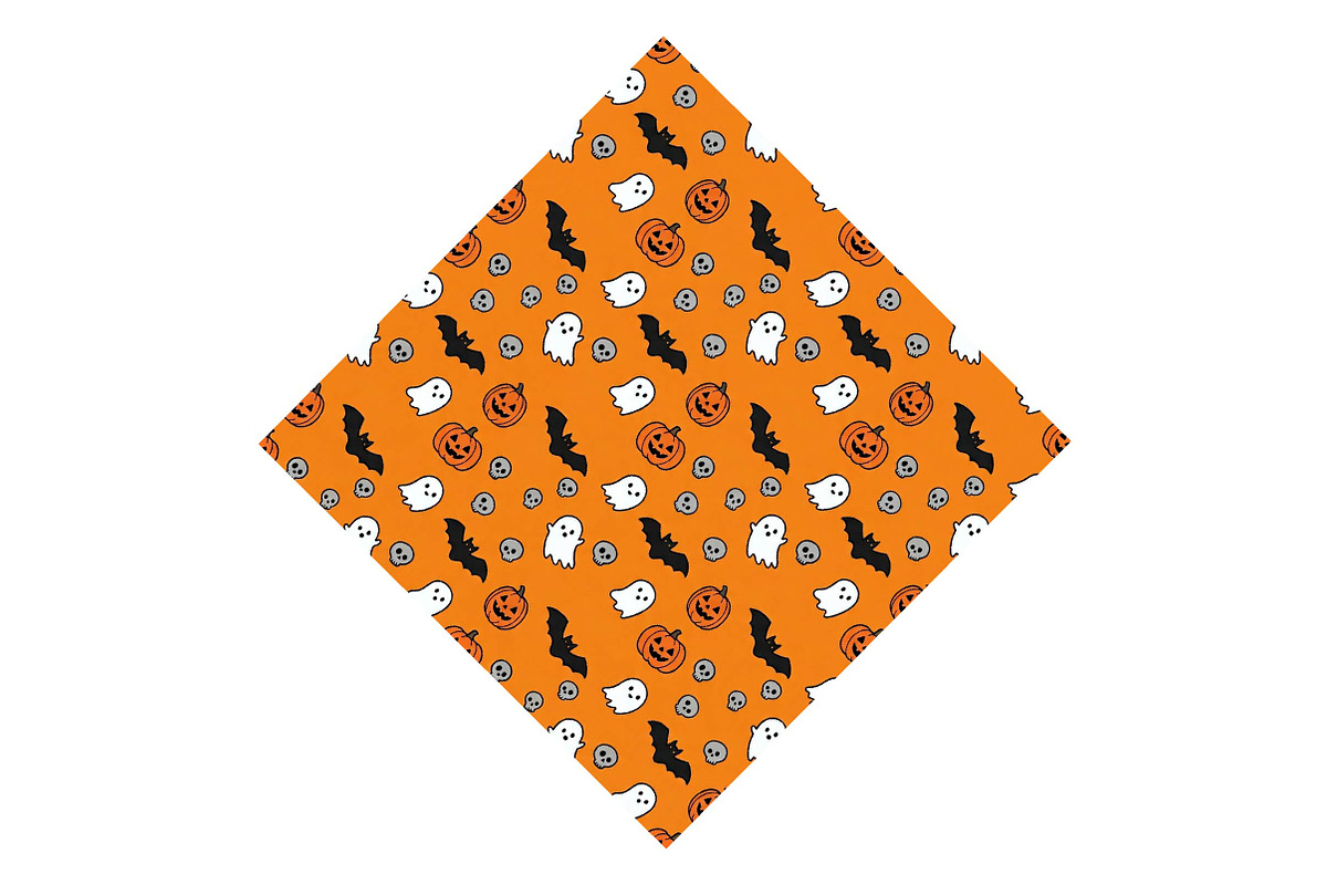 Spooky Halloween Seamless Pattern, a Texture Illustration by DreamPrint404 (Photo 2 of 3)