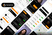 UIKit for food, driver, Technican, an UI Kit Template by Fluttertop (Thumbnail 8 of 9)