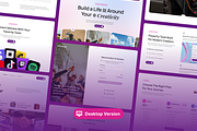 Monava - Creator Monetization UI Kit, a Landing Page Template by Agensip Design Agency (Thumbnail 9 of 10)