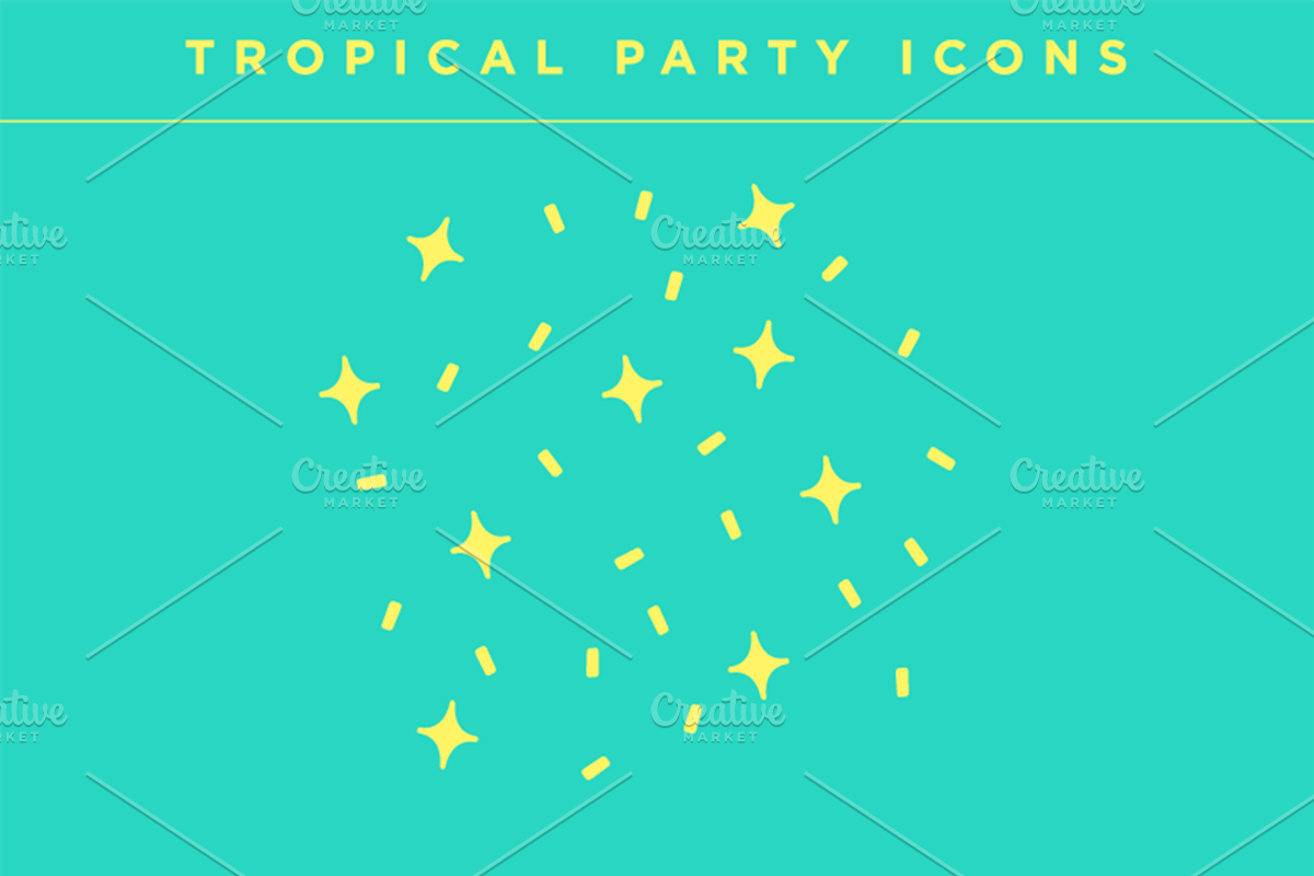 Party Vector Shapes, an Outline Icon by alex aitken (Photo 5 of 5)
