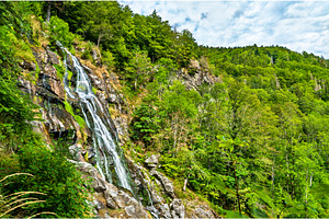 Todtnau Waterfall in the Black, a Nature Photo by Leonid Andronov