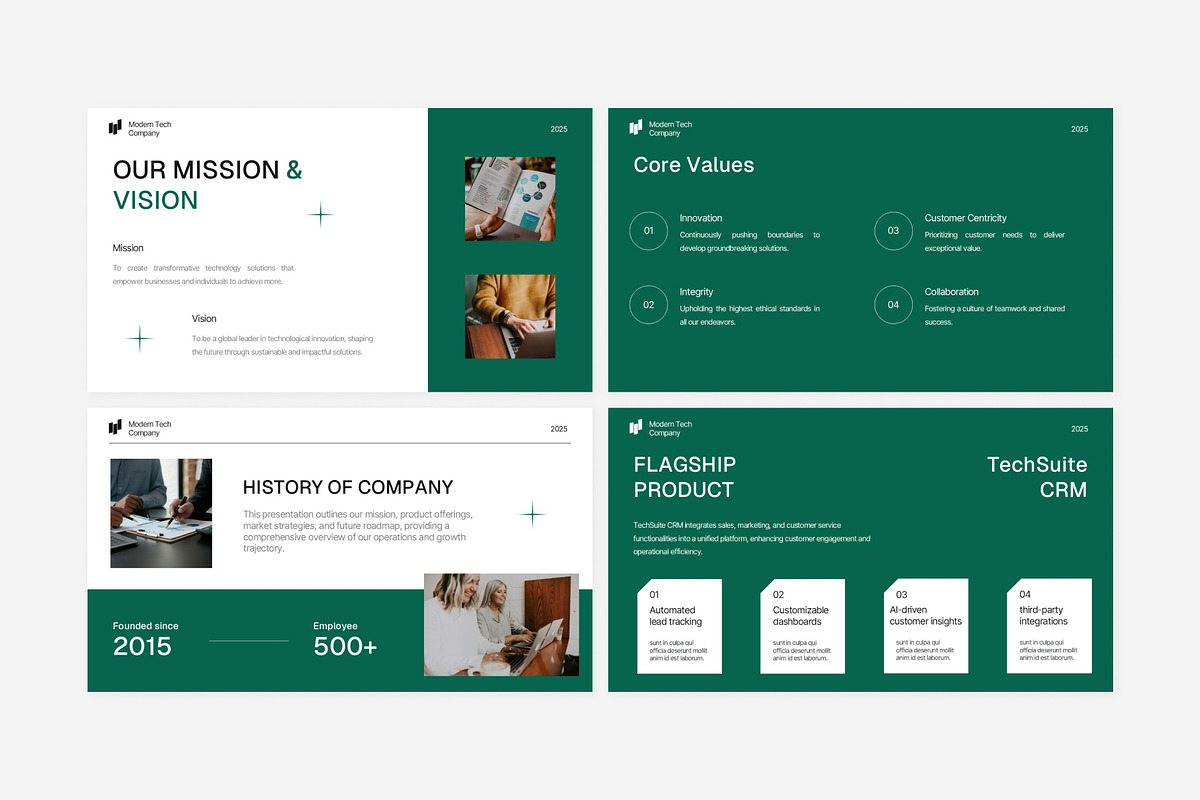 Innovative Tech Business Pitch Deck, a Presentation Template by Eklip Studio (Photo 4 of 6)