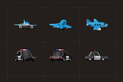 3D Vehicle Models Set, an Emoji Icon by Vectors Market (Thumbnail 10 of 14)