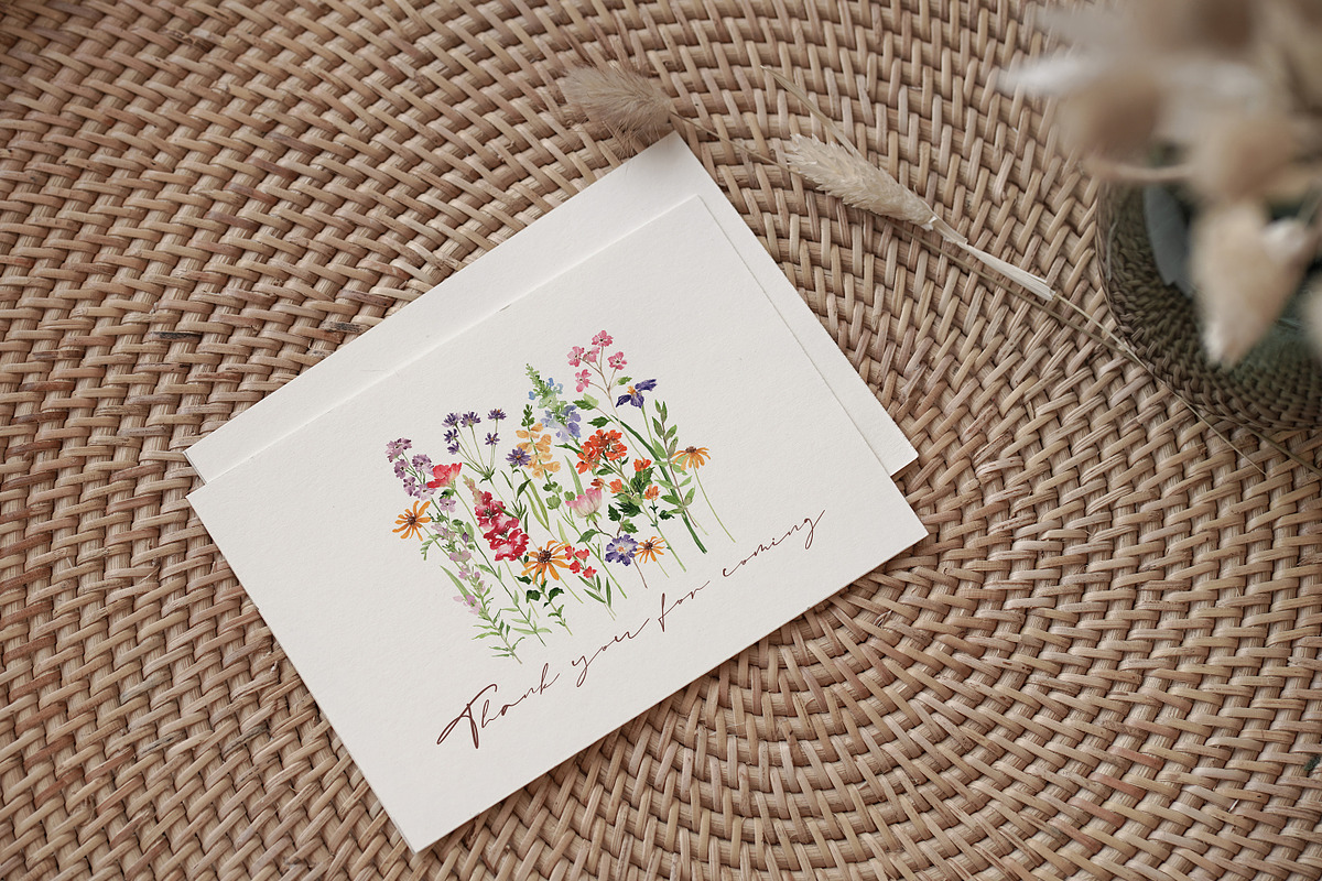 Dreaming Watercolor WILDFLOWER, a Decorative Illustration by Beigetime (Photo 9 of 14)