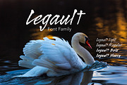 Legault Font Family, a Script Font by The Thrill of Design (Thumbnail 1 of 12)
