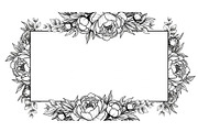 Floral Frame SVG Bundle, an Illustration by Gaye Art (Thumbnail 11 of 31)