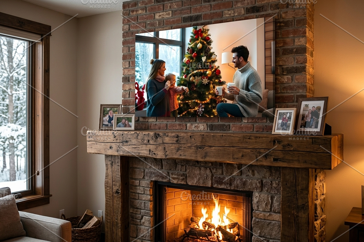 Family Christmas Joy | Stock Photo, a Holiday Photo by Aura Canyon HQ (Photo 7 of 8)