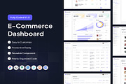 UI Kit Code Template E-Commerce, an UI Kit Template by Lumina_ui_ux202 (Thumbnail 1 of 6)