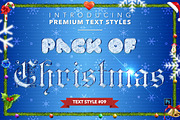 Christmas Pack #1 - Text Styles, a Layer Style Add-On by Jonas Stensgaard (Thumbnail 10 of 23)