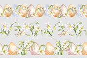 Floral Easter eggs watercolor set, an Illustration by Kate Lanbina (Thumbnail 13 of 17)
