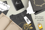 Vintage Engraved Hands Vector Set, a Person Illustration by Retro Graphic Box (Thumbnail 7 of 8)