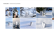 Winter Paper Cup Mockup Set v.5, a Cups & Container Mockup by creatsy5 (Thumbnail 2 of 11)