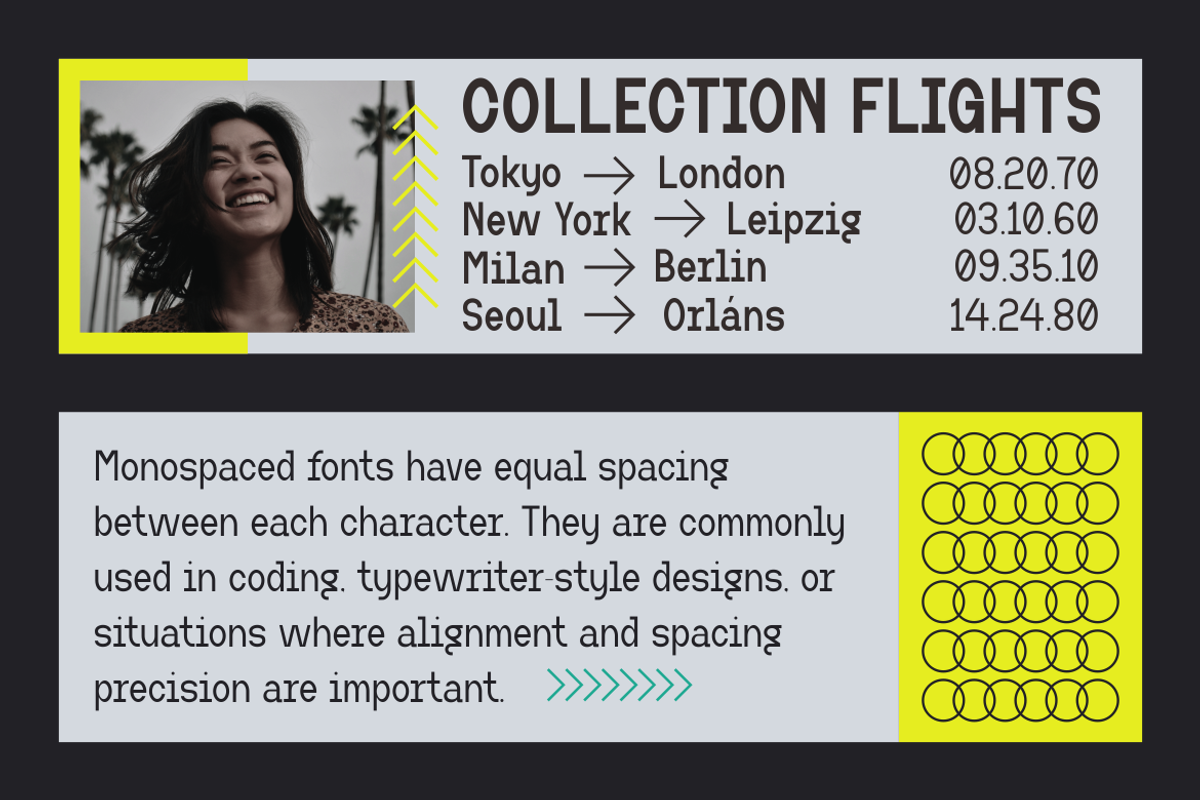 Boliand - A Modern Monospace Font, a Sans Serif Font by Marvadesign (Photo 4 of 7)