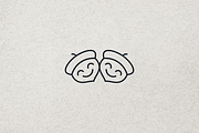 Minimalist Smile Nuts Logo, a Branding & Logo Template by Luxury Logos (Thumbnail 4 of 4)