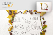Fall & Autumn Custom Scene Creator, a Product Mockup by Custom Scene (Thumbnail 13 of 22)