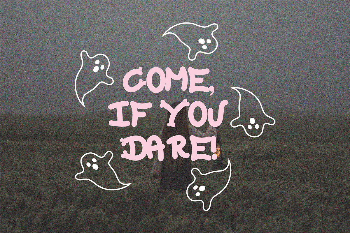 Elastic Bones - Halloween Font, a Handwritten Font by Berdansabersama (Photo 7 of 8)
