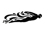 Swimming Sport Silhouette Vector Bun, an Illustration by jahid234 (Thumbnail 46 of 51)