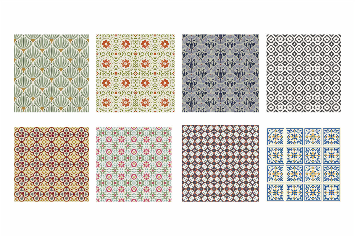 Pack of abstrack seamless pattern, a Pattern Graphic by Brainware Graphic (Photo 6 of 8)
