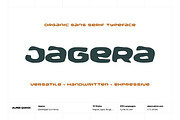 Jagera - Handwritten Typeface, a Handwritten Font by alpercakici (Thumbnail 1 of 11)