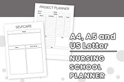 Nursing School Printable Planner, a Templates & Theme by Snapybiz (Thumbnail 7 of 10)