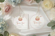 Elegant Floral Gift Tag Mockup, a Product Mockup by TatiMockup (Thumbnail 3 of 4)