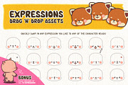 Cute Comic Creator for Affinity, a Brushes & More by Green Room Media (Thumbnail 9 of 25)