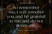 Marginal - A Modern Font, a Serif Font by zeenesia (Thumbnail 7 of 18)