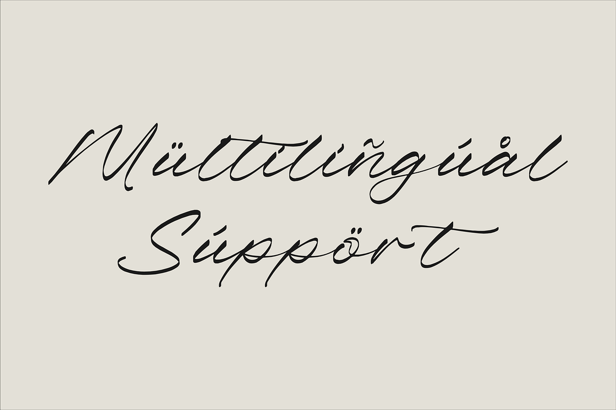 Pharellia Redusha A Modern Script, a Script Font by Storytype Studio (Photo 12 of 15)