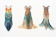 Vintage Flapper Girl Watercolor, a Person Illustration by Maysa Art (Thumbnail 4 of 6)