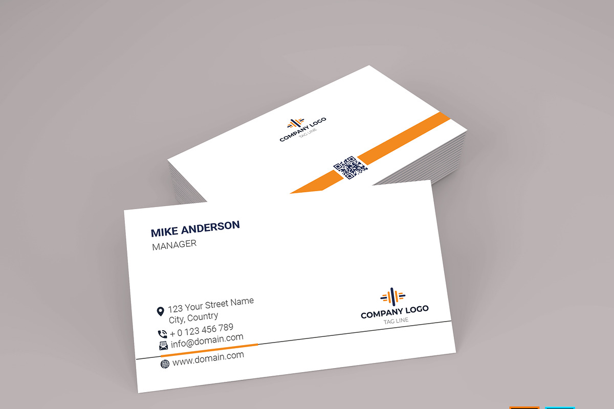 Corporate Business Card, a Business Card Template by designSultan (Photo 5 of 7)