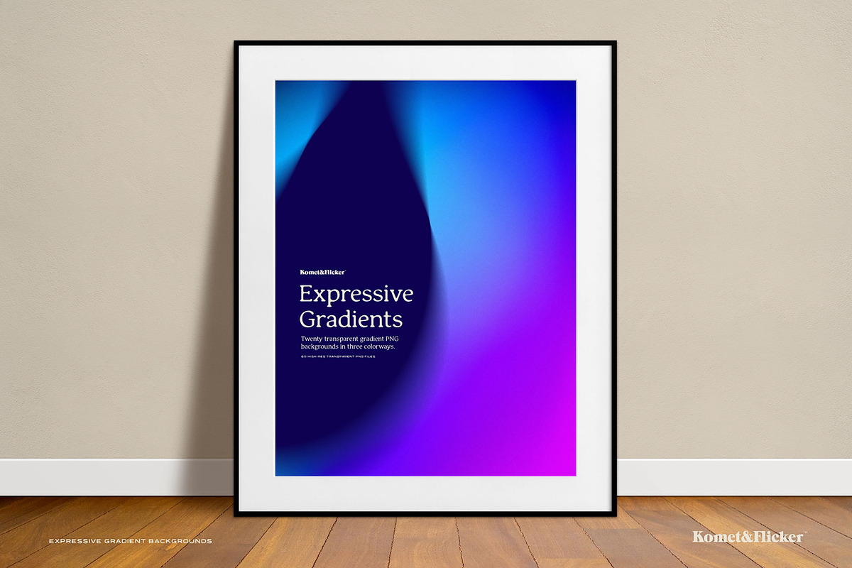 Expressive Gradients, a Texture Graphic by Komet & Flicker (Photo 4 of 15)