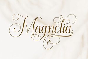 Morgalino - Wedding Script Font