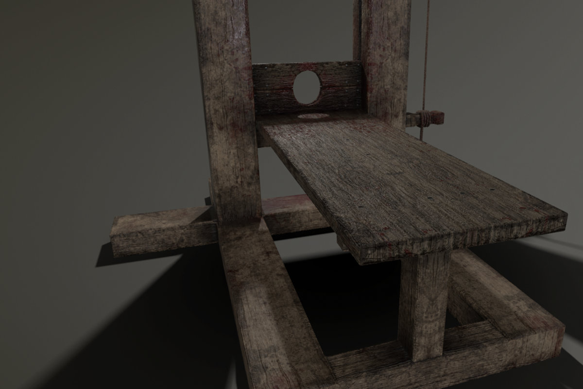 Guillotine PBR, an Environmental 3D Model by en3my71 (Photo 5 of 11)