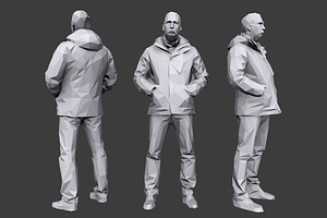 Lowpoly People Casual Pack Volume 7