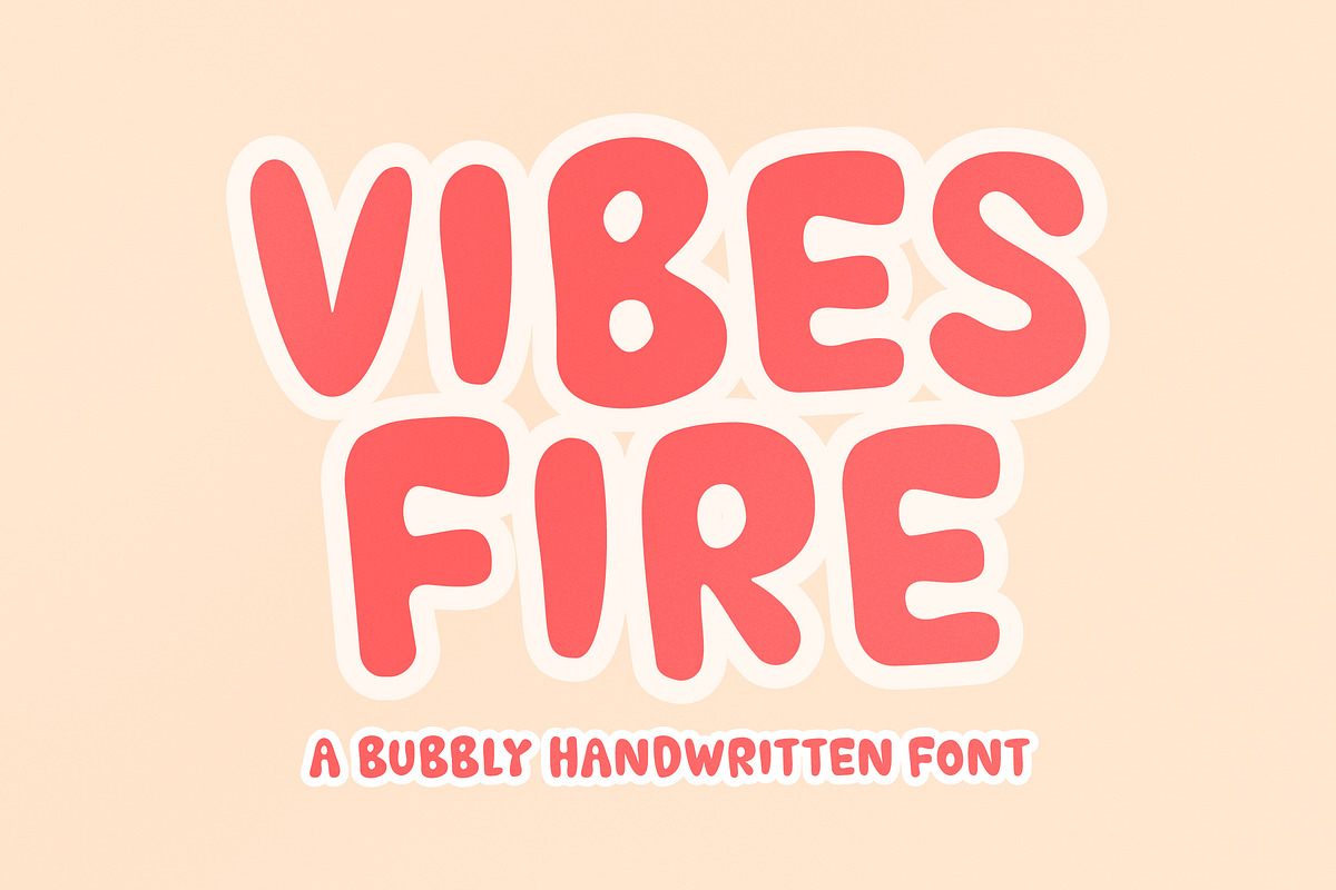 Bigger Summer Fest Bubbly Font, a Sans Serif Font by Storytype Studio (Photo 6 of 20)