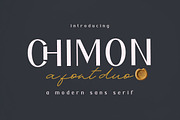 Chimon Font Duo, a Sans Serif Font by Madjack.font (Thumbnail 9 of 9)