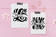 Split Letter Name Font, a Script Font by Happy Letters (Thumbnail 4 of 11)
