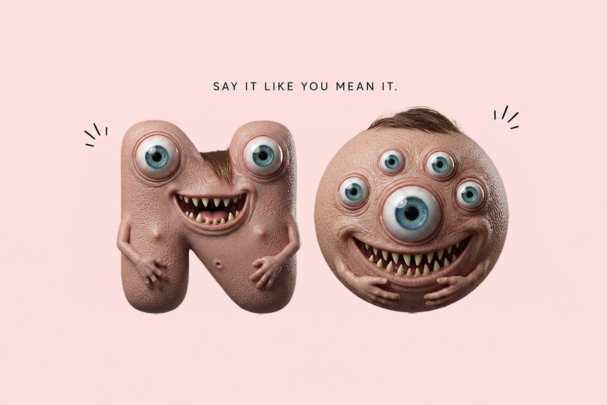 Gobble Monster Font, a Sans Serif Font by Handmadefont (Photo 11 of 12)
