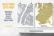 Boroughs of New York City, an Illustration by MaximGertsen (Thumbnail 1 of 8)