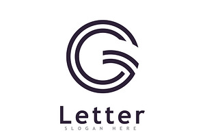 G logo vector template, a Branding & Logo Template by T.Vooka