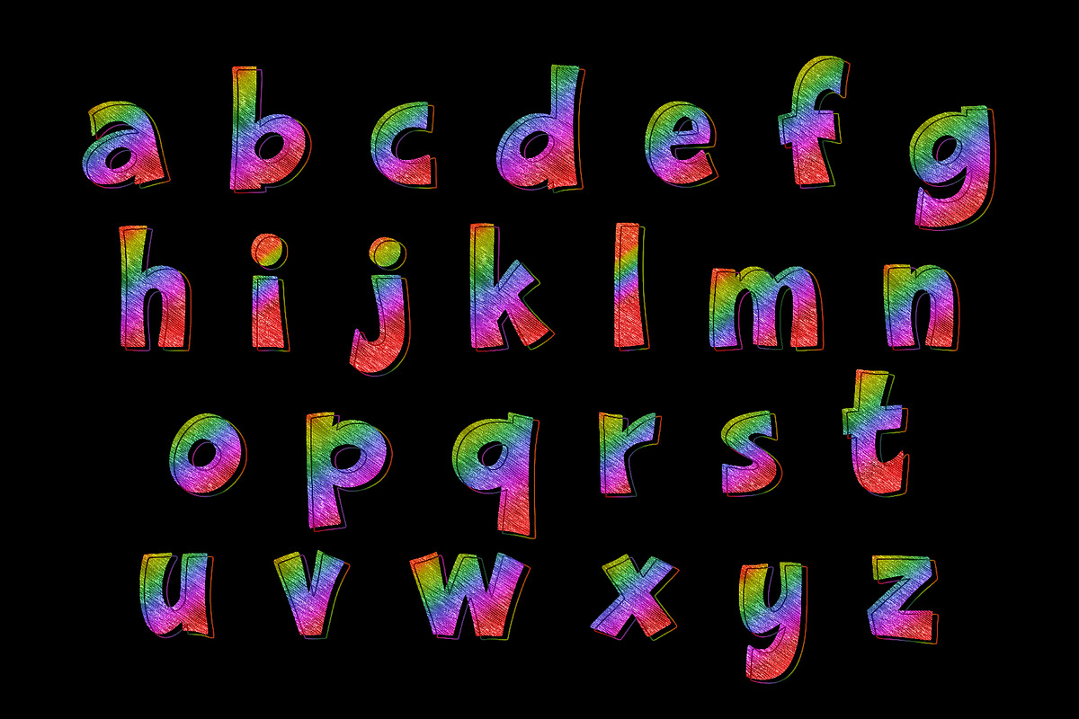 Frisky Bitmap Color Font, a Symbol Font by Fox7 By Rattana (Photo 3 of 8)